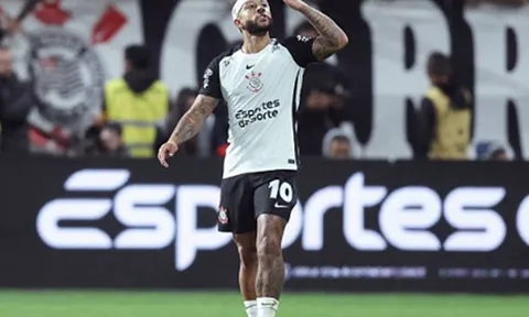 Depay ghi bàn duy nhất, Corinthians thắng sát nút Cruzeiro