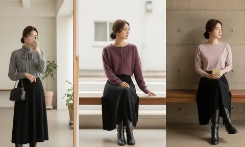 5 mẫu áo mix chân váy đen giúp nàng trẻ ra vài tuổi, sang xịn miễn bàn