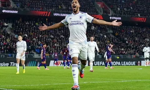Aston Villa thắng nhọc Basel 2-1 nhờ bàn thắng quyết định của Tielemans