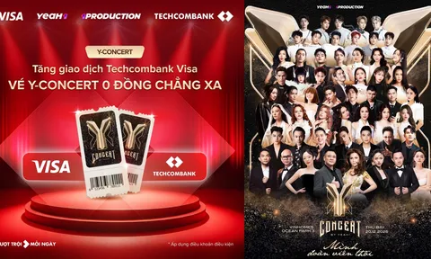 Techcombank, Visa và YeaH1 “hội quân” tại Y CONCERT 2025, kiến tạo trải nghiệm tài chính – giải trí toàn diện cho thế hệ trẻ