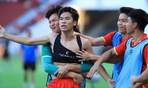 U22 Việt Nam 2-0 U22 Philippines: Văn Thuận, Thanh Nhàn tỏa sáng phút cuối, đưa U22 Việt Nam vào chung kết SEA Games 33