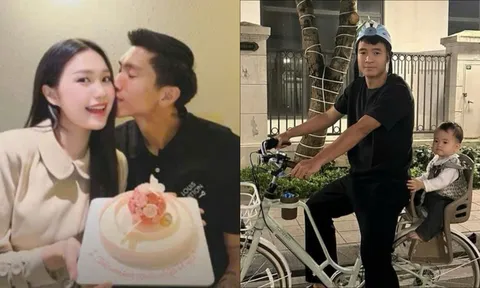 Đoàn Văn Hậu đón hội cầu thủ đến mừng sinh nhật vợ tại biệt thự chục tỷ mới tậu