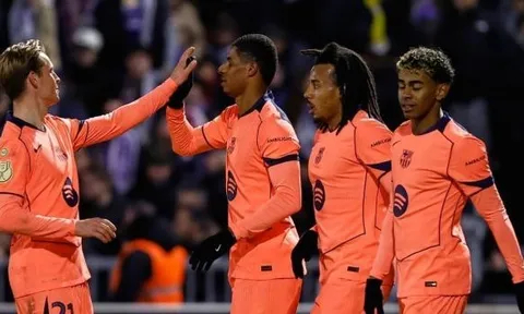 Barcelona thắng Guadalajara, Rashford thăng hoa dưới thời Hansi Flick