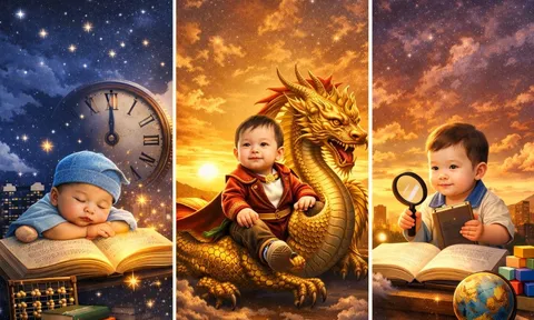 3 khung giờ sinh tốt trong năm 2026: Trẻ ra đời thông minh sáng lạn, tương lai giàu có