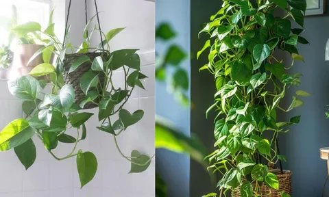 Trồng cây trầu bà trong nhà rất dễ và lọc bụi tốt nhưng phạm Đại Kỵ này dễ hao tài, rước họa