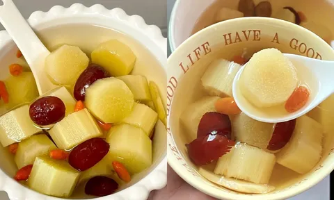 Mía nấu với loại quả này là nước uống bổ phổi, giúp phụ nữ dồi dào khí huyết