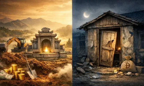 Vì sao người xưa dặn: giàu không dời mộ, nghèo không sửa cửa? Mê tín hay thực tế?