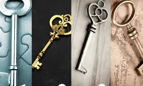 Quiz trực giác: Chọn 1 chiếc chìa khóa để khám phá lĩnh vực bạn thường xuyên gặp may mắn nhất