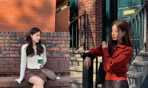 4 công thức kết hợp áo len được gái Hàn ưu ái nhất mỗi khi thu đông về