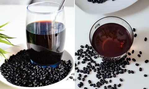Cách uống nước đỗ đen rang vừa giảm cân nhanh, vừa giúp tóc đen, hạn chế bạc sớm