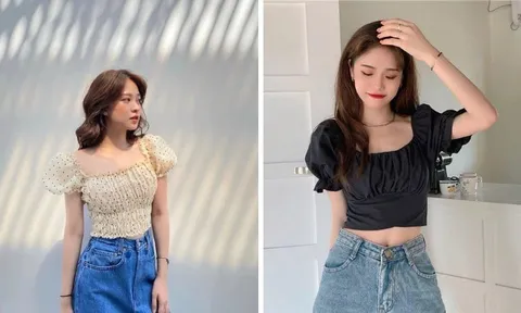 Điểm danh những kiểu áo giúp che bắp tay hiệu quả