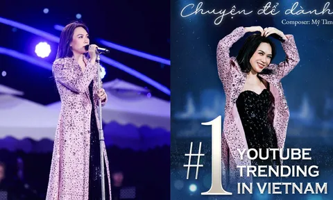 “Chuyện để dành” của Mỹ Tâm cán mốc Top 1  YouTube Trending sau 4 ngày ra mắt