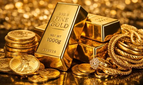 Bảng giá vàng 9999 24K 18K SJC DOJI PNJ hôm nay 26/12/2025