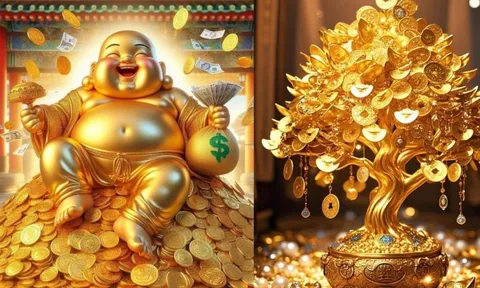 Ngập mặt Tiền Tài; 3 con giáp khai thông vận số trước Tết Dương