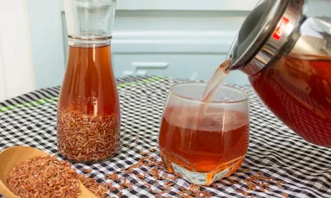 Trà gạo lứt rang giảm cân nhanh