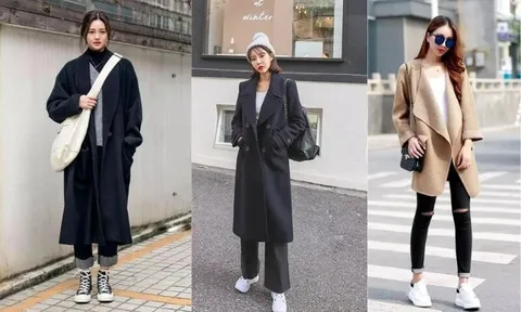 Gợi ý 2 cách mix áo khoác với giày lười vừa tiện lợi vừa hack dáng trong ngày đông