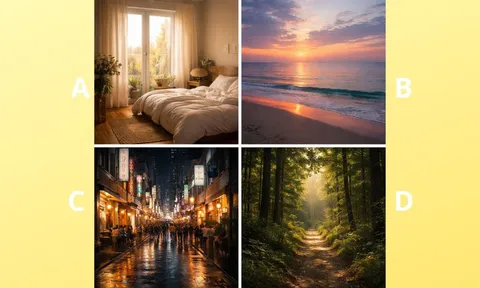 Quiz: Chọn 1 hình ảnh sẽ tiết lộ bạn hạnh phúc thật sự hay chỉ đang cố tự dối mình