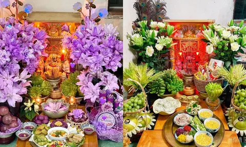 Vì sao ban thờ Thần Tài thường có Bát Nước Thả Hoa? Cuối năm càng phải chú ý để Thu Hút Tài Lộc