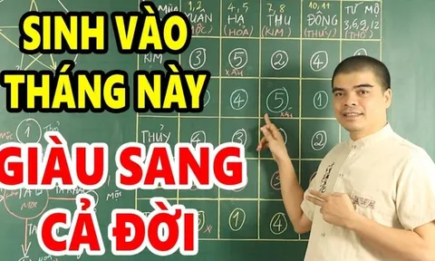 Người sinh tháng này âm lịch giàu có: Cả đời tiêu không hết tiền
