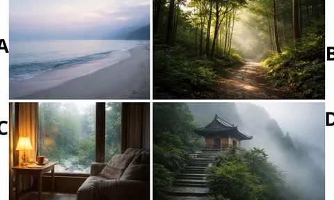 Quiz: Chọn một khung cảnh yên tĩnh để biết lúc này bạn đang thiếu điều gì nhất