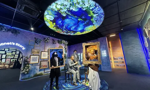 Ngỡ ngàng màn "tái sinh" của Van Gogh và Monet tại Gigamall: Trải nghiệm 12D+ cực đỉnh không thể bỏ lỡ dịp đầu năm 2026