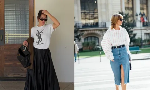 Cách phối 3 kiểu chân váy được yêu thích