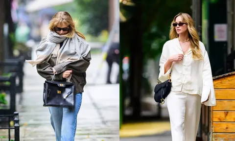 4 bản phối đơn giản mà phong cách của Jennifer Lawrence