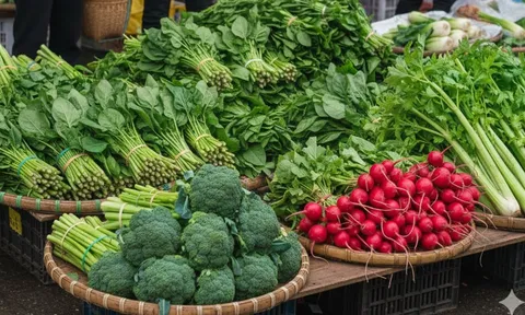 Chợ Việt mùa lạnh có 4 loại rau củ giàu sắt tự nhiên: Phụ nữ ăn đều để khỏe da, ngủ ngon, trẻ lâu