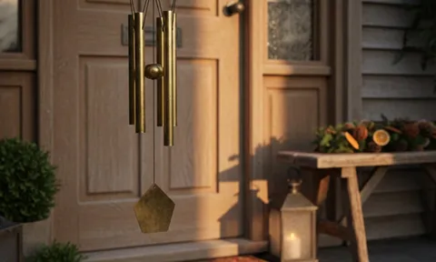 Cửa chính đầu năm 2026: Đặt đúng 3 món, tài lộc lưu thông