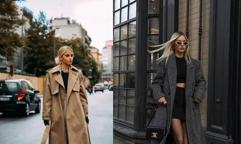 Đây là những kiểu áo khoác không lo lỗi mốt