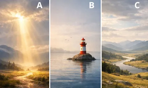 Quiz: Điều đầu tiên bạn để ý trong 3 hình ảnh sẽ nói lên vận may đến gần hay chưa?