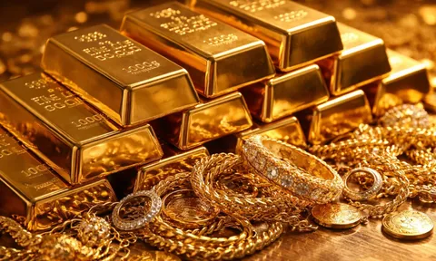 Bảng giá vàng 9999 24K 18K SJC DOJI PNJ hôm nay 4/1/2026