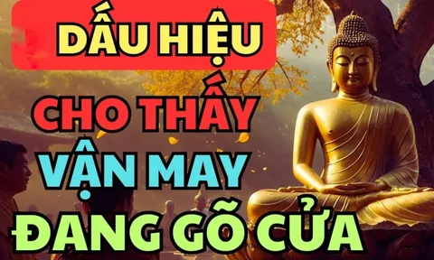 4 điềm báo người sắp gặp may, ra cửa Tiền theo về