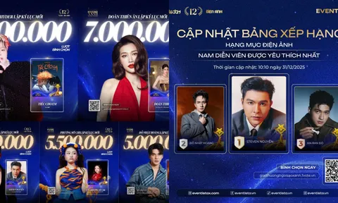 Chặng nước rút Ngôi Sao Xanh 2025 ghi nhận nhiều biến động thứ hạng