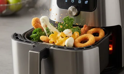 Dùng nồi chiên không dầu cho các món này, coi chừng hỏng cả bữa ăn