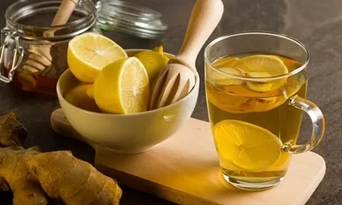 Cách pha nước chanh gừng giữ ấm, tốt cho họng