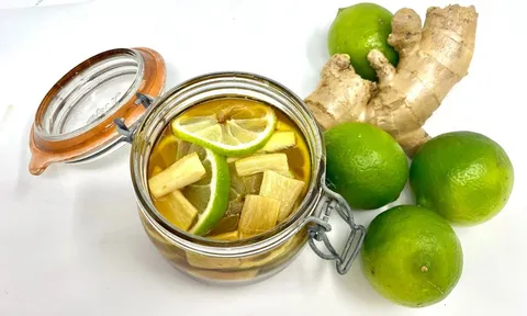 Cách uống nước chanh gừng buổi sáng giúp làm sạch phổi, giúp giảm cân