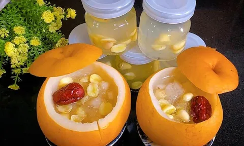 Mùa đông, loại quả này đem hấp lên ăn, người bị ho, đau họng ăn vào cực tốt