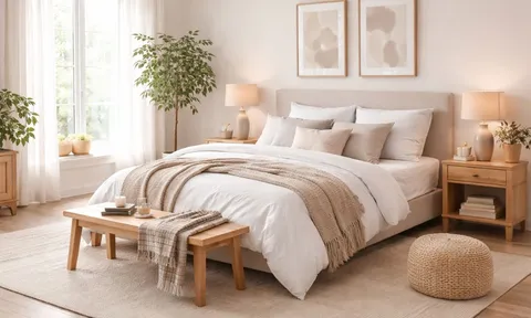 Có phải phòng ngủ càng gọn càng tốt? Phong thủy không hoàn toàn như thế