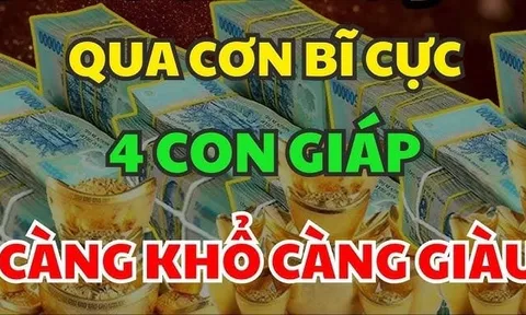 3 con giáp Qua Cơn Bĩ Cực tới hồi Thái Lai, vang danh nhất vùng