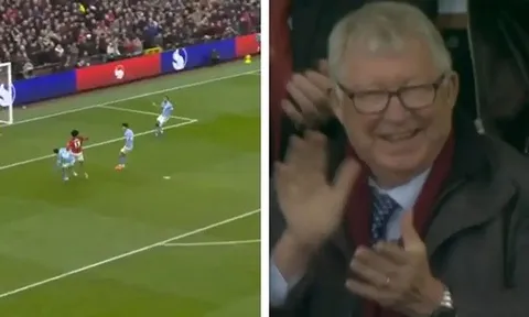 Sir Alex cười rạng rỡ khi MU thắng thuyết phục Man City
