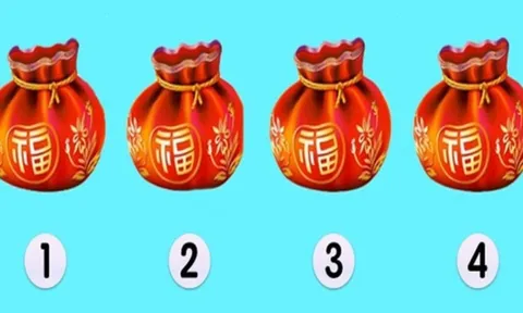 Trắc nghiệm tâm lý: Chọn túi may mắn theo trực giác – Hé lộ vận mệnh, tài lộc sắp tới của bạn