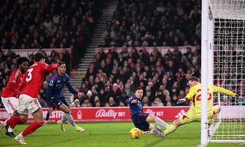 Hòa Forest, Arsenal lỡ cơ hội bỏ xa Man City 9 điểm