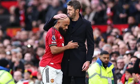Mbeumo chỉ ra khác biệt của Carrick sau trận thắng Man City