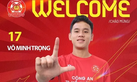 Võ Minh Trọng chính thức gia nhập CA TP Hồ Chí Minh