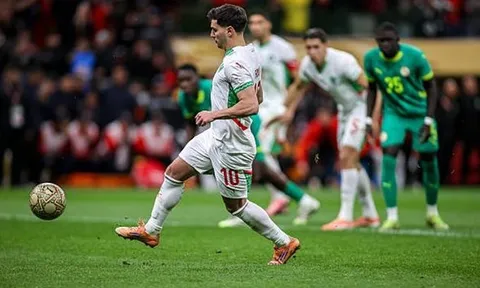 Brahim Diaz gây bão vì cú Panenka hỏng ở chung kết AFCON