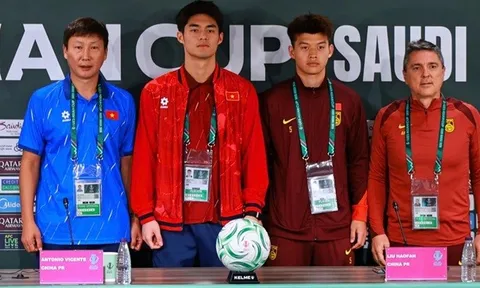 Sao Trung Quốc khẳng định không áp lực khi đấu U23 Việt Nam