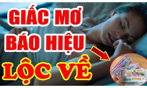 4 giấc mơ báo hiệu trúng số giàu to