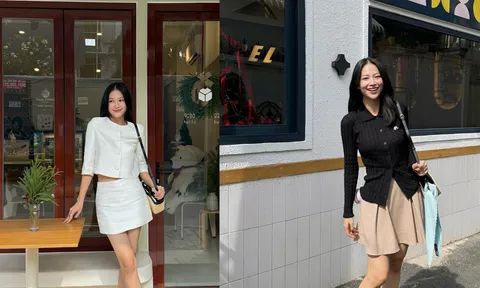 Học lỏm loạt công thức mix đồ đông xuân của Hoa hậu Phương Khánh