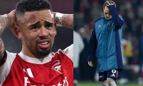 Odegaard lạc nhịp, Jesus trở thành gánh nặng của Arsenal